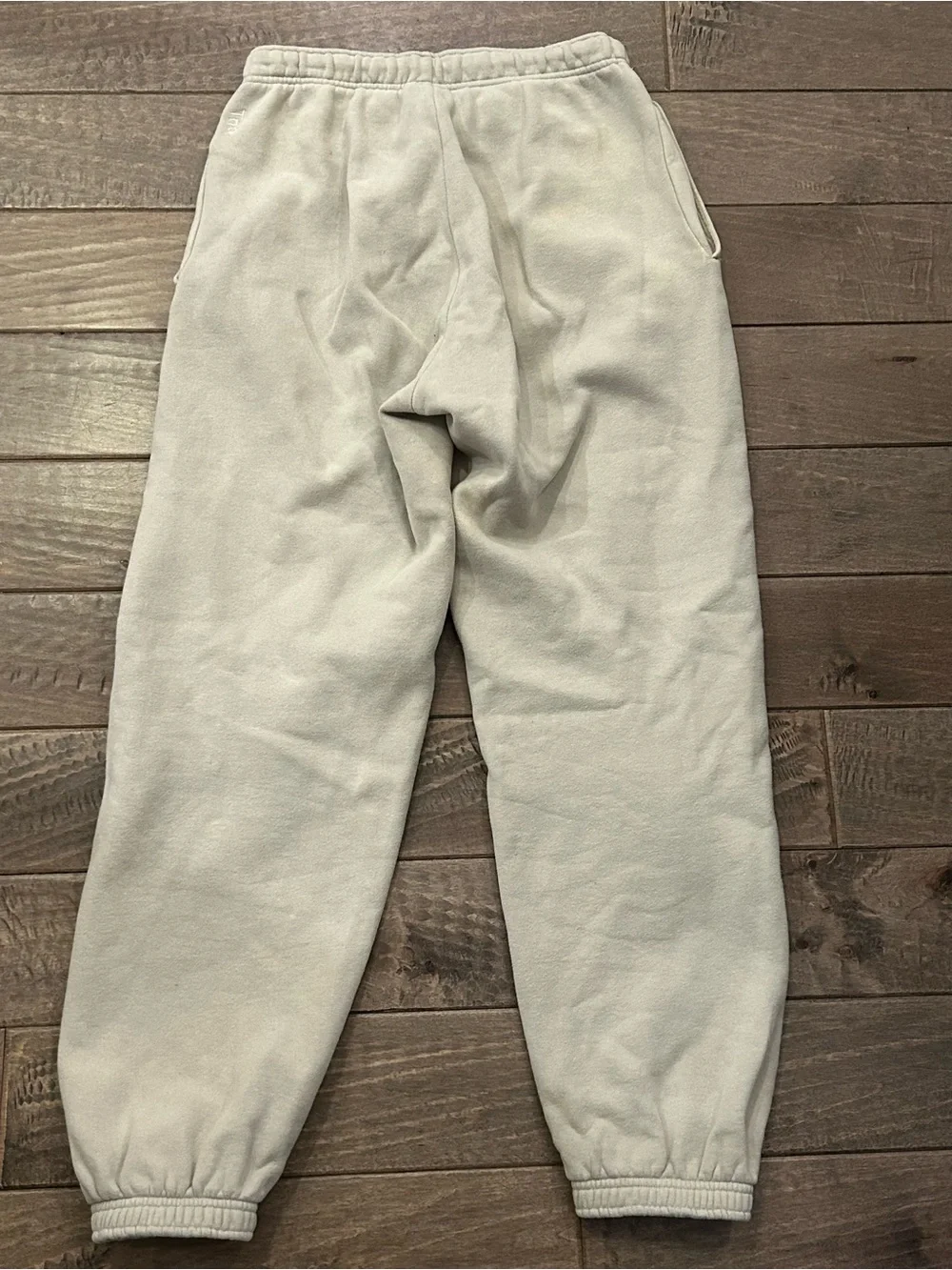 TNA Cream Fleece Joggers - Picture 4 of 4
